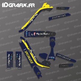 Kit deco Troy Lee Edition Full (Blau/Groc) - Specialized Kenevo -idgrafix