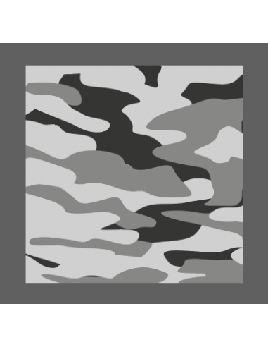 Sticker 350x350mm camo