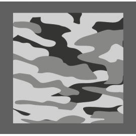 Sticker 350x350mm camo - IDgrafix