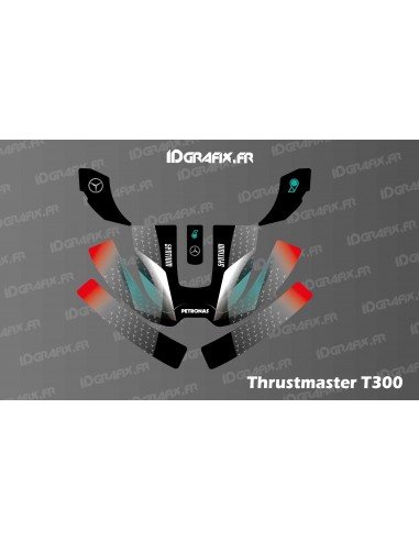 Adesivo Mercedes F1 Edition - Volante simulatore Thrustmaster T300