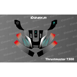 Mercedes F1 Edition Sticker - Thrustmaster T300 Simulator Steering Wheel-idgrafix