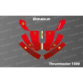 Ferrari F1 Edition Sticker - Thrustmaster T300 Simulator Steering Wheel-idgrafix