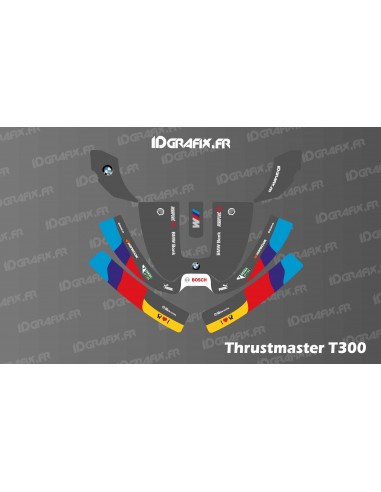 BMW Edition Aufkleber – Thrustmaster T300 Simulator Lenkrad