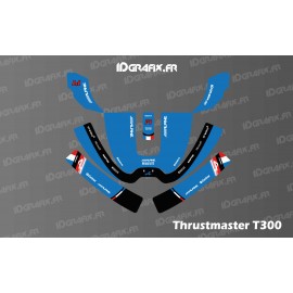 Alpine F1 Edition Sticker - Thrustmaster T300 Simulator Steering Wheel-idgrafix