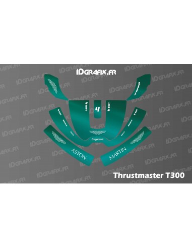 Adesivo Aston Martin F1 Edition - Volante simulatore Thrustmaster T300