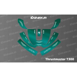 Aston Martin F1 Edition Aufkleber – Thrustmaster T300 Simulator Lenkrad