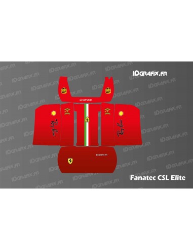 Adesivo Ferrari F1 Edition - Volante simulatore Fanatec CSL elite