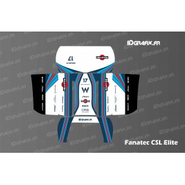 Martini F1 Edition Sticker - Fanatec CSL elite Simulator Steering Wheel-idgrafix