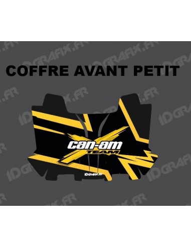 Kit decorativo Can Am Feature Edition (giallo) - piccolo baule anteriore BRP originale