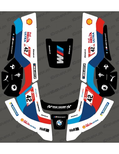 Sticker BMW Racing edition - Robot de tonte Husqvarna AUTOMOWER