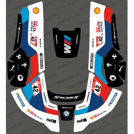 Sticker BMW Racing edition - Robot de tonte Husqvarna AUTOMOWER -automower gamme 300-400