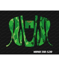 Camo Digital Edition Sticker (Green) - Honda Miimo 310-520 robotic lawnmower