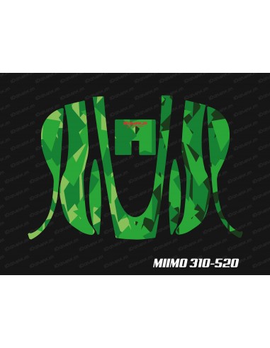 Sticker Camo Digital Edition (Vert) - Robot de tonte Honda Miimo 310-520