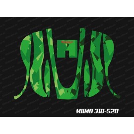 Camo Digital Edition Sticker (Green) - Honda Miimo 310-520 robot mower-idgrafix