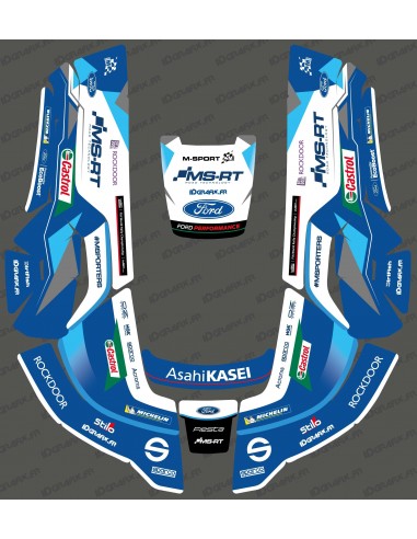 Adesivo Ford WRC Edition - rasaerba robotizzato Husqvarna AUTOMOWER - Idgrafix