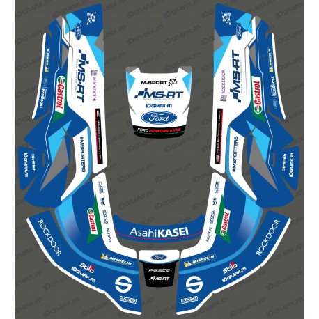 Pegatina Ford WRC Edition - Cortacésped Husqvarna AUTOMOWER -idgrafix