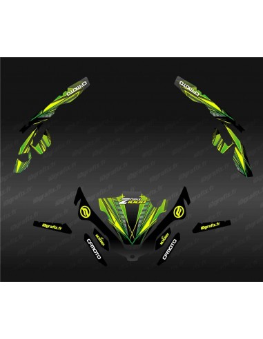 Speed Edition decoration kit (Green) - Idgrafix - CF Moto ZForce Sport