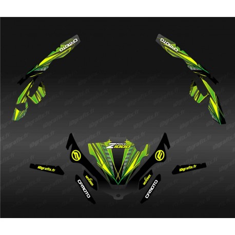 Kit decoration Speed Edition (Green) - Idgrafix - CF Moto ZForce 1000 Sport-idgrafix