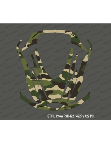 Camo sticker (green) - Stihl Imow 422 robotic lawnmower