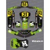 Graphic kit 100% Custom Green Monster for Karting KG EVO FP7