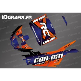 Kit de decoración Tiger Tracer Edition - Idgrafix - Can Am Maverick X3 -idgrafix