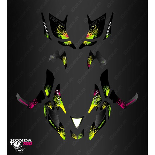 Kit de decoració Splash de la sèrie - IDgrafix - Honda TRX 700xx -idgrafix