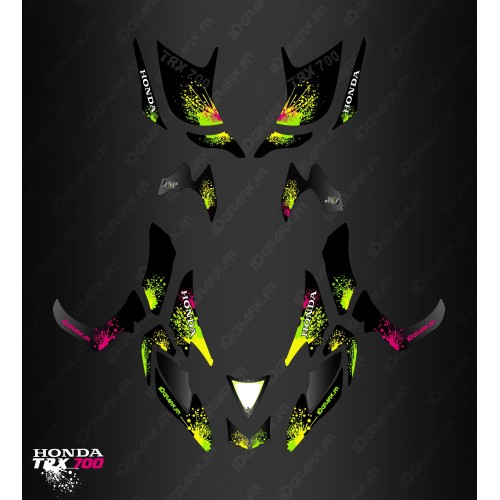 Kit dekor Splash series - IDgrafix - Honda TRX 700xx -idgrafix