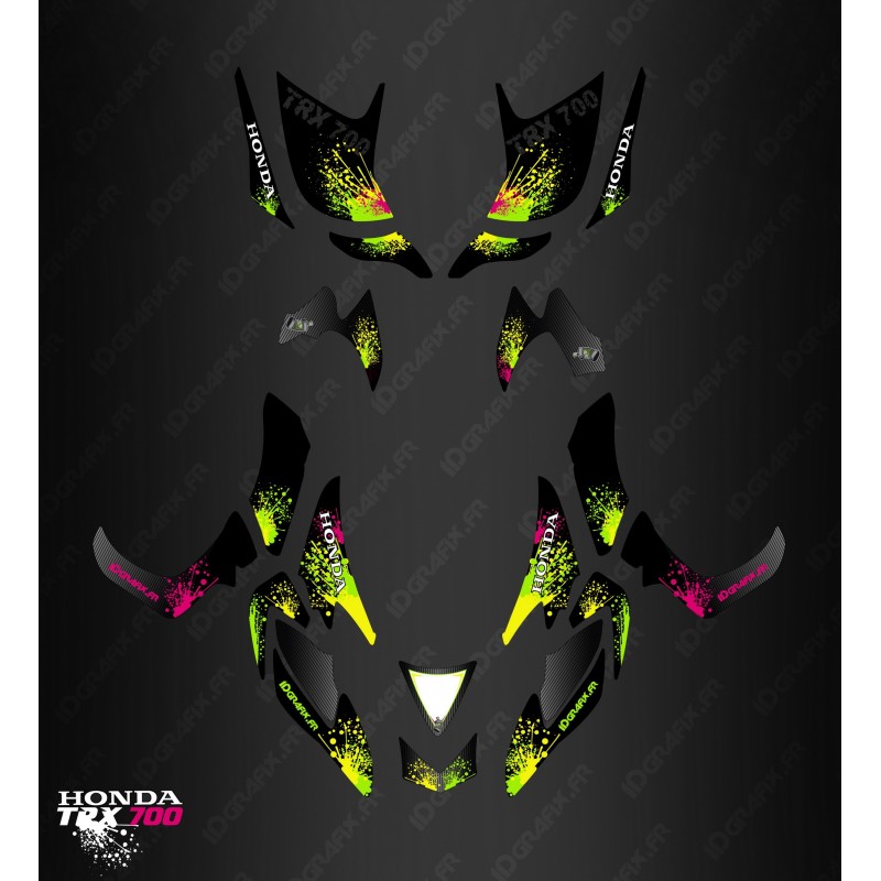 Kit dekor Splash series - IDgrafix - Honda TRX 700xx -idgrafix