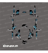 Kit decoration Light Snatch (Grey-Blue) - IDgrafix - Can Am 1000 Outlander G2