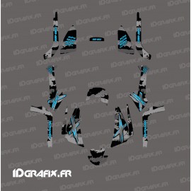 Kit décoration Light Snatch (Gris-Bleu) - IDgrafix - Can Am 1000 Outlander G2