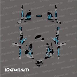 Kit dekor Light Snatch (Grau-Blau) - IDgrafix - Can Am 1000 Outlander G2
