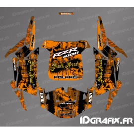 Kit decoration Black Pearl Edition (Orange) - IDgrafix - Polaris RZR 1000 Turbo