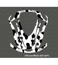 Sticker Vache - Robot de tonte Stihl Imow 422
