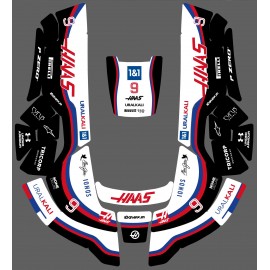Sticker Haas F1 Edition - Robot de tonte Husqvarna AUTOMOWER -automower gamme 300-400