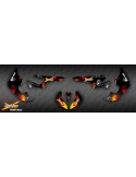 Kit dekor Red Splash Serien - IDgrafix - Can Am Renegade
