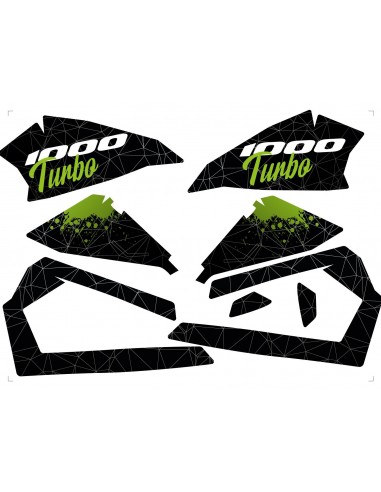 Sticker für Dach RZR 1000 Turbo