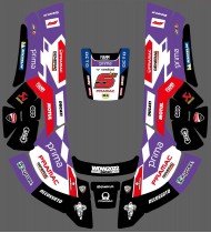 Adesivo Pramac GP Edition - Rasaerba robotizzato Husqvarna AUTOMOWER - Idgrafix