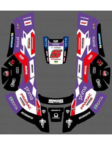 Sticker Pramac GP Edition - Husqvarna AUTOMOWER robotic mower - Idgrafix