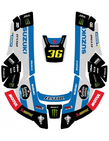Suzuki GP Edition sticker - Husqvarna AUTOMOWER robotic lawnmower - Idgrafix