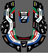 Honda GP Edition LCR sticker - Husqvarna AUTOMOWER mowing robot