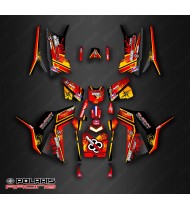 Kit décoration Team 2015 (Full) - IDgrafix - Polaris 850/1000 Scrambler