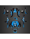 Kit dekor Gorilla Series Full (Blau/Grau) - IDgrafix - Can Am Outlander (G2)