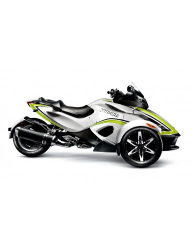 Kit décoration Light Epsilon Vert Lime - IDgrafix - Can Am Spyder RS