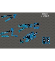 Kit deco Brush Edition Full (Blue) - Specialized Levo (after 2022)