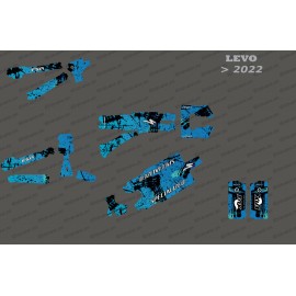 Kit déco Brush Edition Full (Bleu) - Specialized Levo (après 2022)