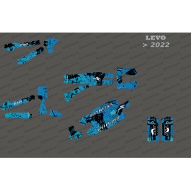 Kit deco Brush Edition Full (Blue) - Specialized Levo (after 2022)-idgrafix