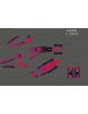 Kit deco Diamond Edition Full (vermell/morat) - Specialized Levo (després del 2022)