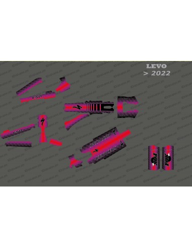 Kit deco Diamond Edition Full (Red/Purple) - Specialized Levo (after 2022)