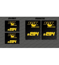 Shock Absorber Cartridge Stickers - Can Am X3