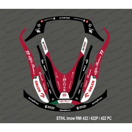 Sticker Alfa Romeo F1 Edition - Stihl Imow 422 mowing robot-idgrafix